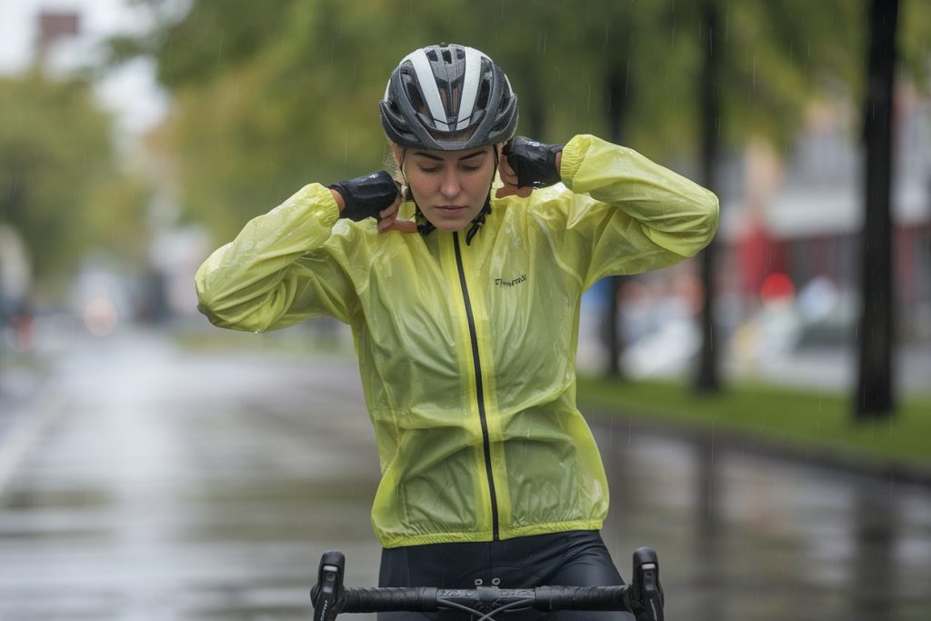 equipement velo pluie femme