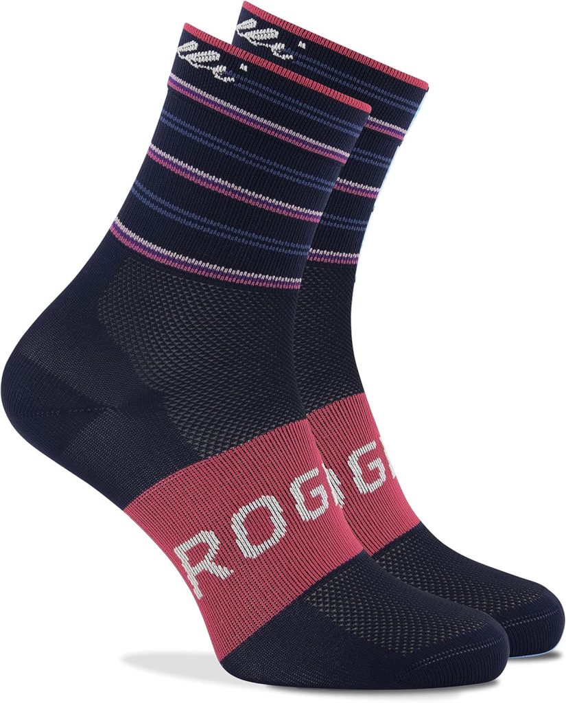 chaussettes velo rogelli stripe